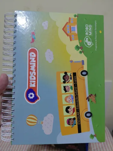 Livro Robo Mind educação infantil 3 anos