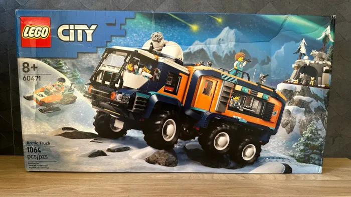 Lego City 60471 Caminhão De Laboratório Científico Dos Exploradores Do Ártico