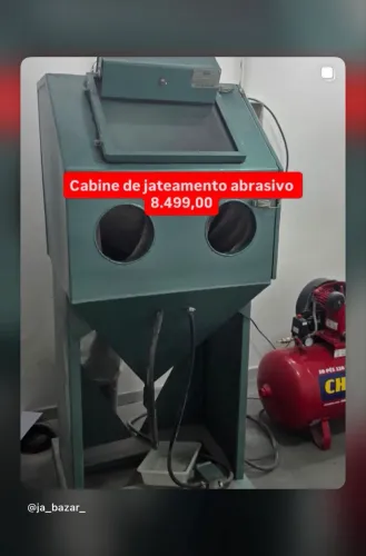 Máquina de jateamento
