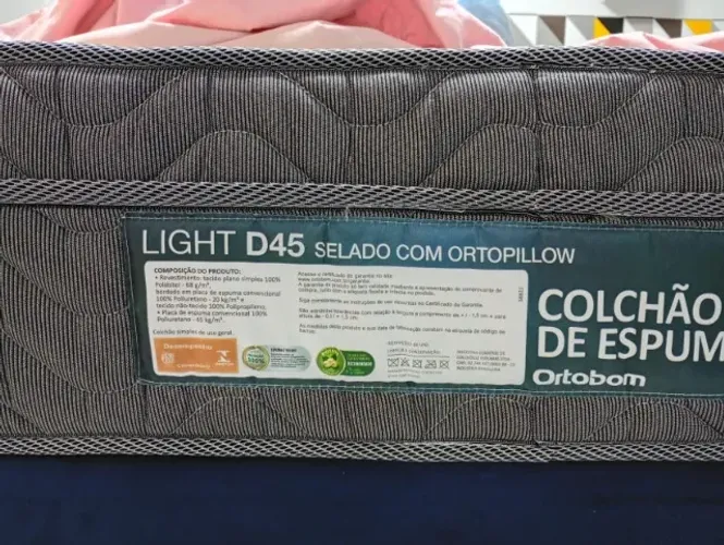Cama box casal Ortobom D45 light pilow
