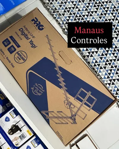 Antena Externa 18 DBi Yagi Pro Eletrônic ( Maior alcance )