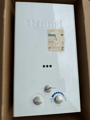 Aquecedor a gás Rinnai 15 lt