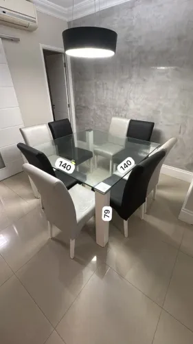 Mesa linda de jantar