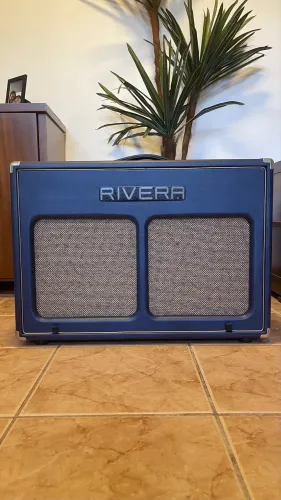 Gabinete de guitarra Rivera Venus 2x12 Open Back USA ñ 4x12 marshall 1x12 boogie