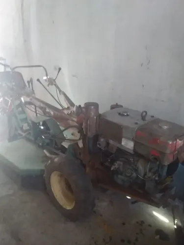 Trator yanmar Tc10 com roçadeira+roda de ferro