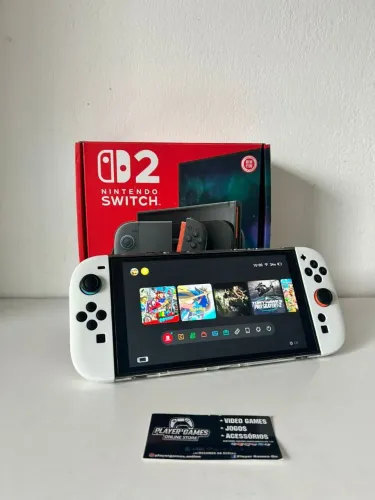 Nintendo Switch 2 Completo! Impecável!! (Aceito Cartão)