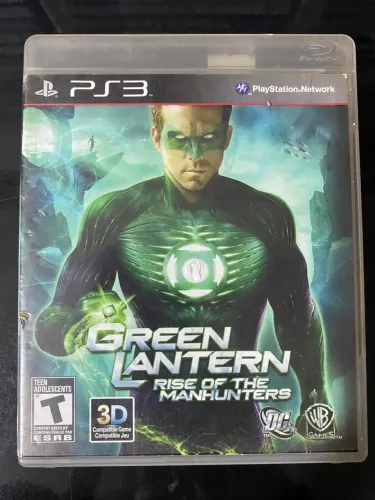 Lanterna Verde (Green Lantern - Rise of the manhunters) PS3 Aceito Olx Pay Envio
