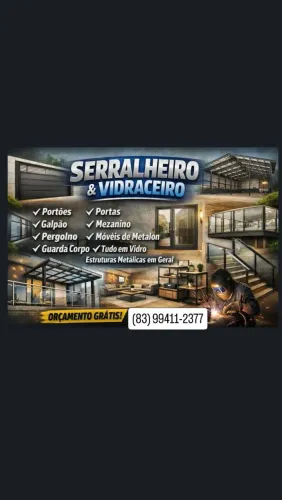 Serralheria x vidraçaria
