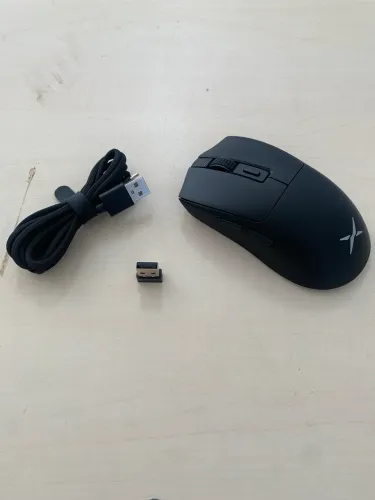Promoção Delux M600 Sem Fio PAW3311 Preto Novo