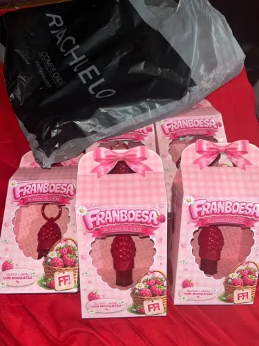 GLOSS DA FRANCINY EHLKE FRAMBOESA