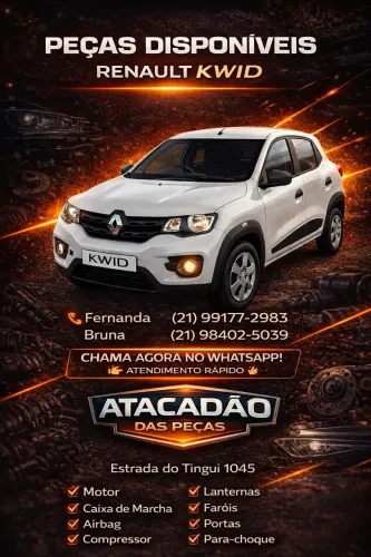 Sucata de kwid 2023 para venda de peças 