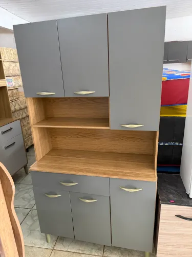 Armário de cozinha 6 portas 