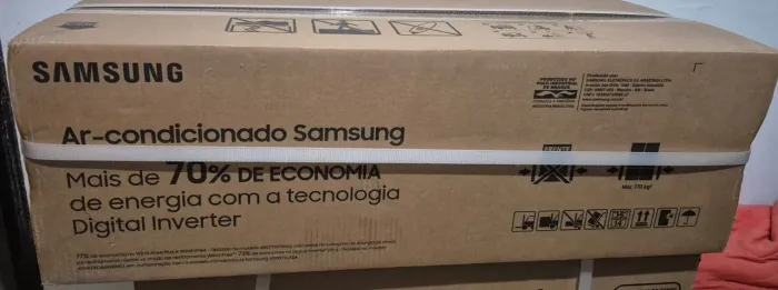 Ar condicionado split inverter samsung windfree 12k btus na caixa lacrado