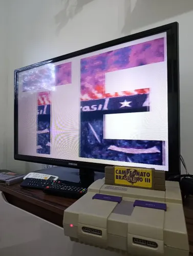 Fita de Super Nintendo Campeonato Brasileiro III