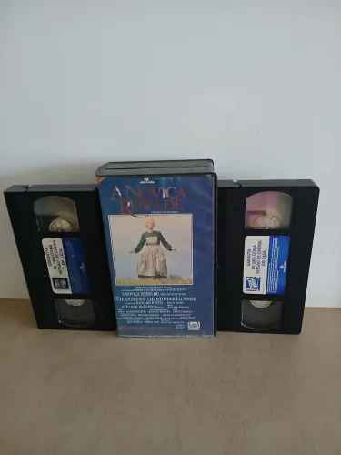 Fita Vhs Dupla A Noviça Rebelde - Dublado