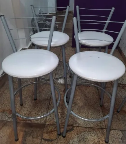 Banquetas para balcão - kit com 4