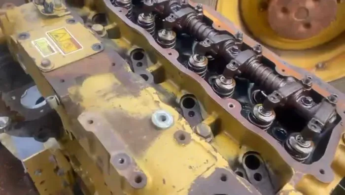 Motor retro escavadeira 416e