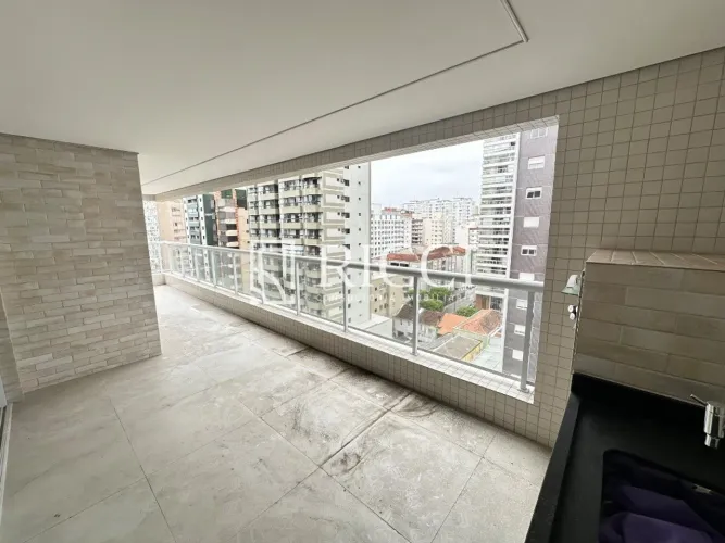 Comprar apartamento 3 quartos vista mar em Santos