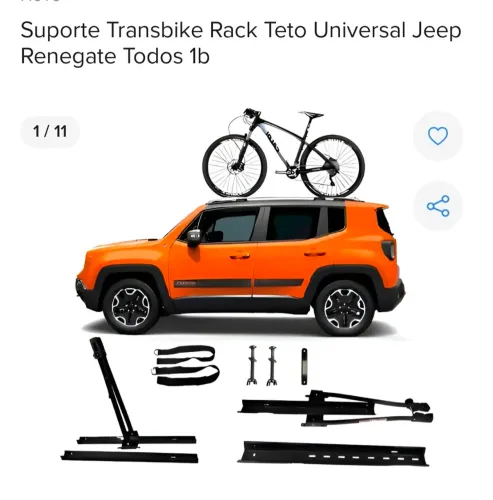 Suporte transbike rack teto universal