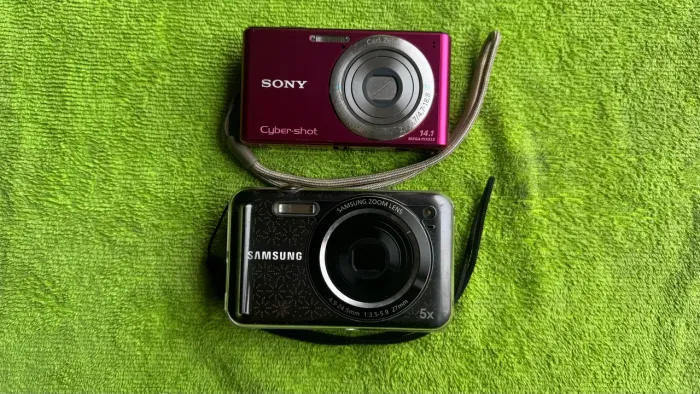 Oportunidade! lote cybershot dsc530 e sansung sl605