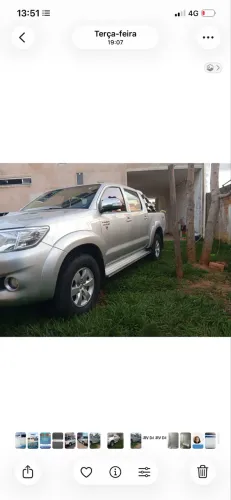 Toyota Hilux CD SRV D4-d 4X4 3.0 TDI Diesel AUT 2014