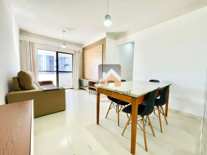 Apartamento PORTEIRA FECHADA no Poço c/ 3 quartos, suíte e varanda!!!