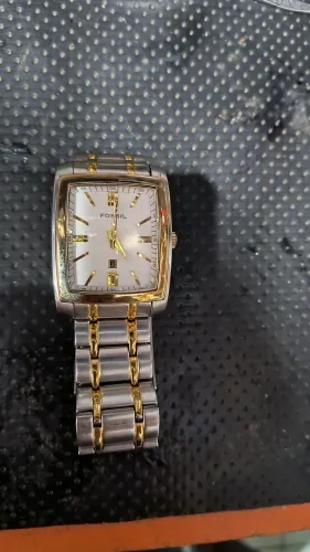 Relógio fossil modelo fs4654 bicolor lindo