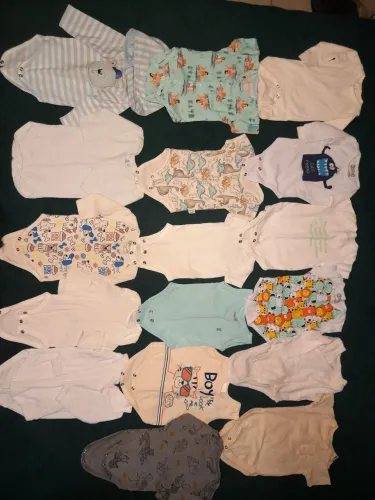 Combo de roupas para Bebê menino de 0 a 3 meses