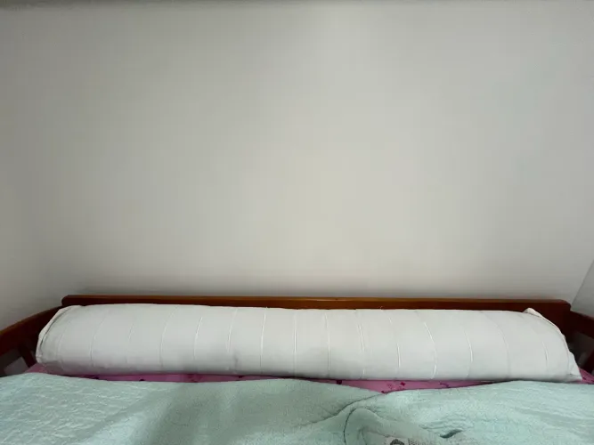 Rolo Para Cabeceira Cama Casal Box Queen + Protetor Matelado