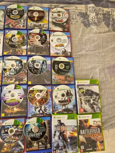 Jogos PS4 PS5 XBOX 360 semi novo entrego todo rj