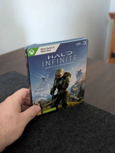 Jogo Xbox - Halo Infinite Edição de Colecionador Steelbook (Completo)