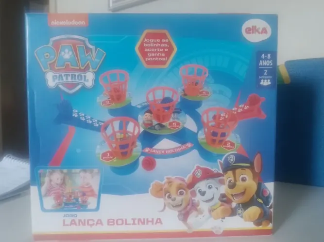 Jogo Lança bolinha Patrulha Canina 