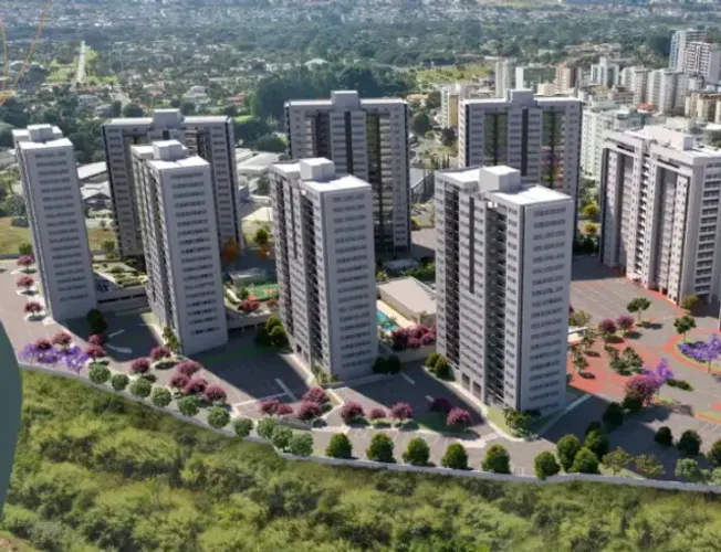 Passo ágio Residencial Parque Clube Águas Claras. 3 quartos 12º andar. 