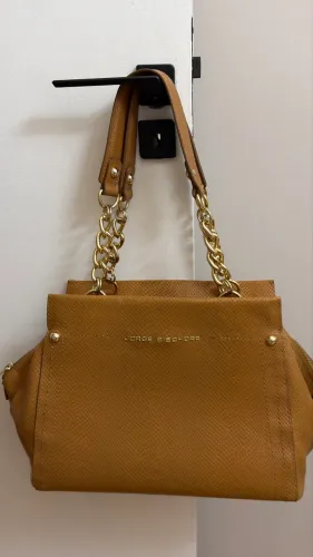 Bolsa Jorge Bischoff Lezard Caramelo