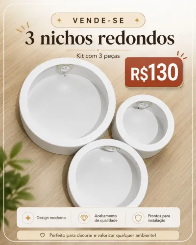 3 nichos