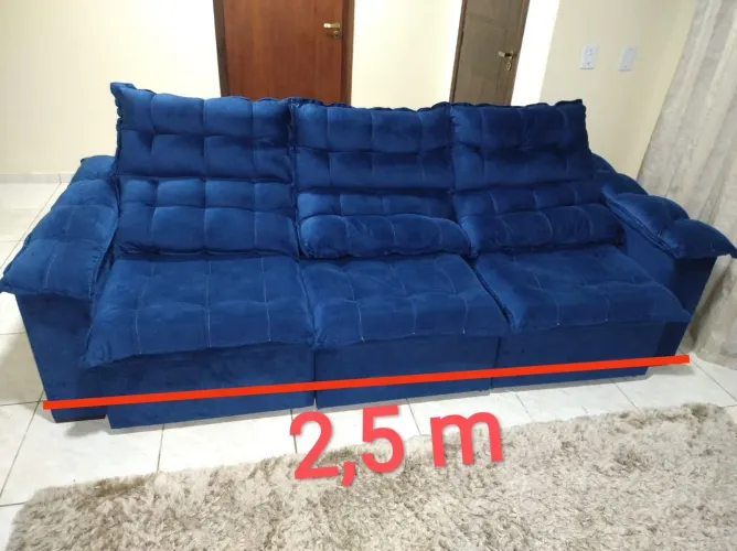 Vendo sofá retrátil, impecável!