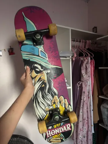 Skate Hondar Série Mago Montado - Ótimo Estado