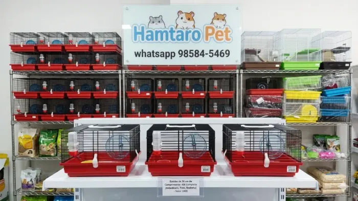 Gaiola para Hamster ou roedores