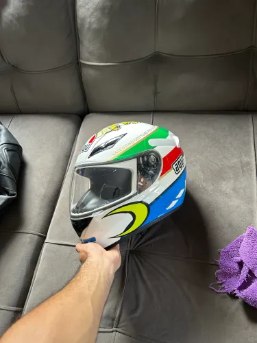 Capacete agv k3 Valentino Rossi