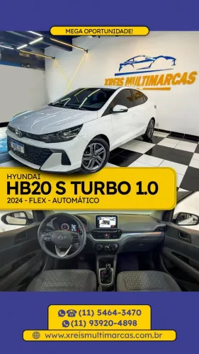 Hyundai HB20S Comfort 1.0 TB Flex 12V Aut. 2024