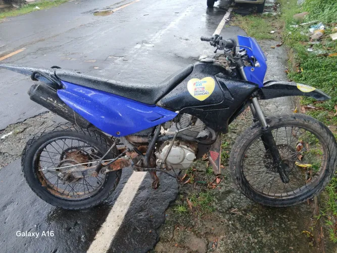 XTZ 125 Projeto Trilha - Motor Feito Há algums dias - Andando Muito Bem
