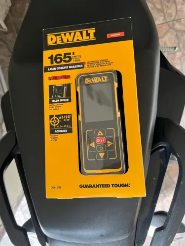 Trena Laser Dewalt 50 metros DW0165N