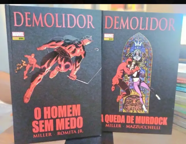 Demolidor Homem Sem Medo + Queda de Murdock Capa Dura Panini