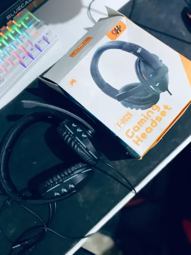 Fone de Ouvido Com Fio Gamer Headset Pc