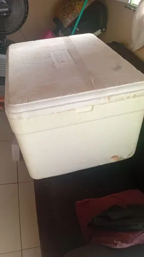 Caixa de isopor