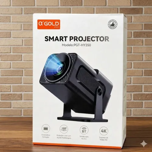 Projetor Portátil Smart A'Gold HY350 Bluetooth - Pronta Entrega