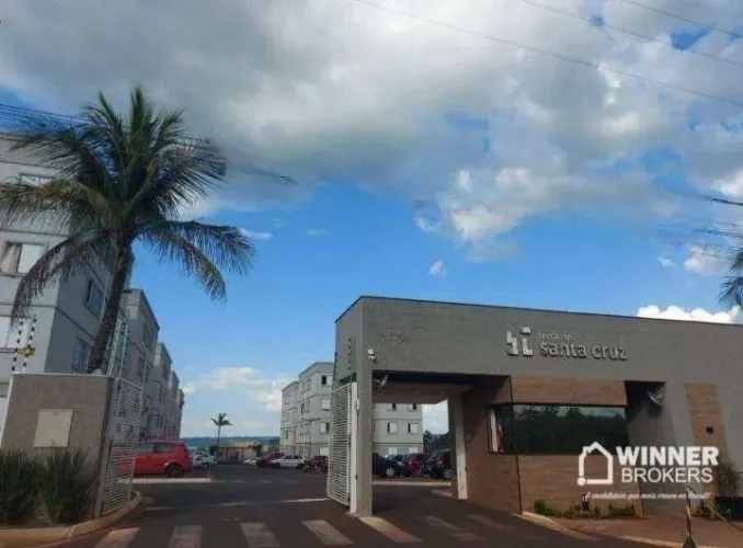 Apartamento com 2 dormitórios à venda, 49 m² por R$ 186.000,00 - Jardim Gralha Azul - Sara