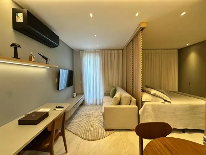 Studio mobiliado com 1 dormitório à venda, 42 m² por R$ 699.000 - Setor Marista - Goiânia/
