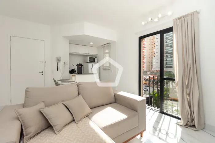 Apartamento para venda em Itaim Bibi com 1 quarto, sendo 1 suíte, 35m²