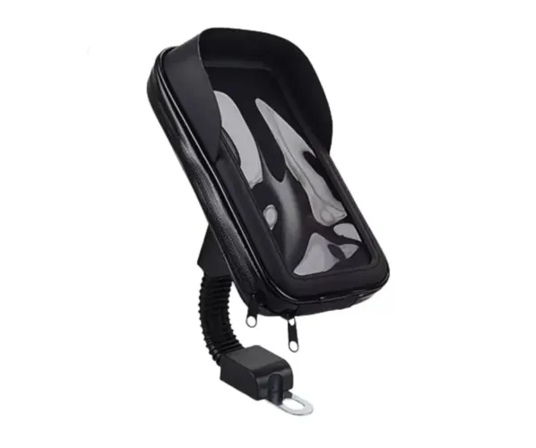 Suporte Celular P/ Moto Impermeável Com Viseira